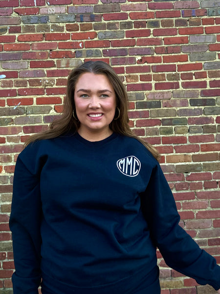 Custom Monogram Ghosty Crewneck