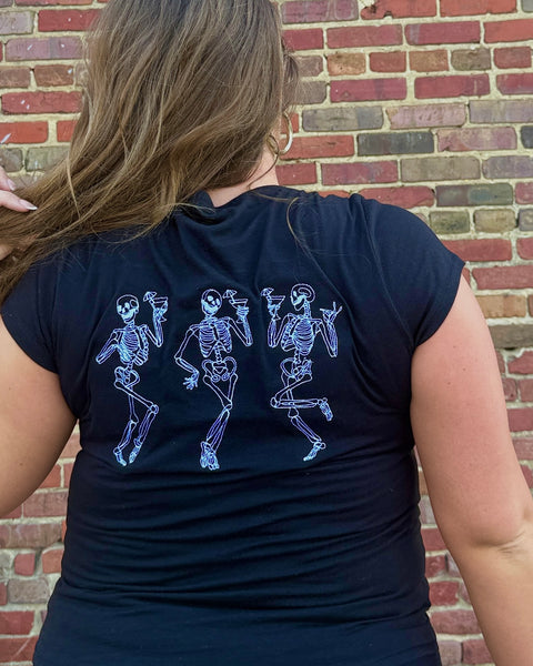 Last Round Embroidered, T Shirt