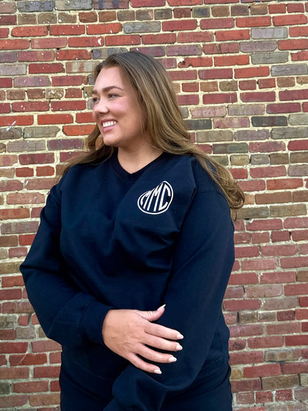 Custom Monogram Ghosty Crewneck