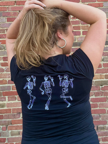 Last Round Embroidered, T Shirt