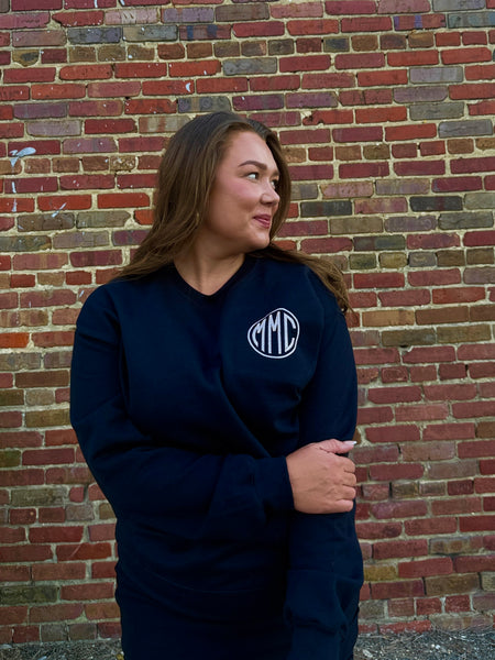 Custom Monogram Ghosty Crewneck