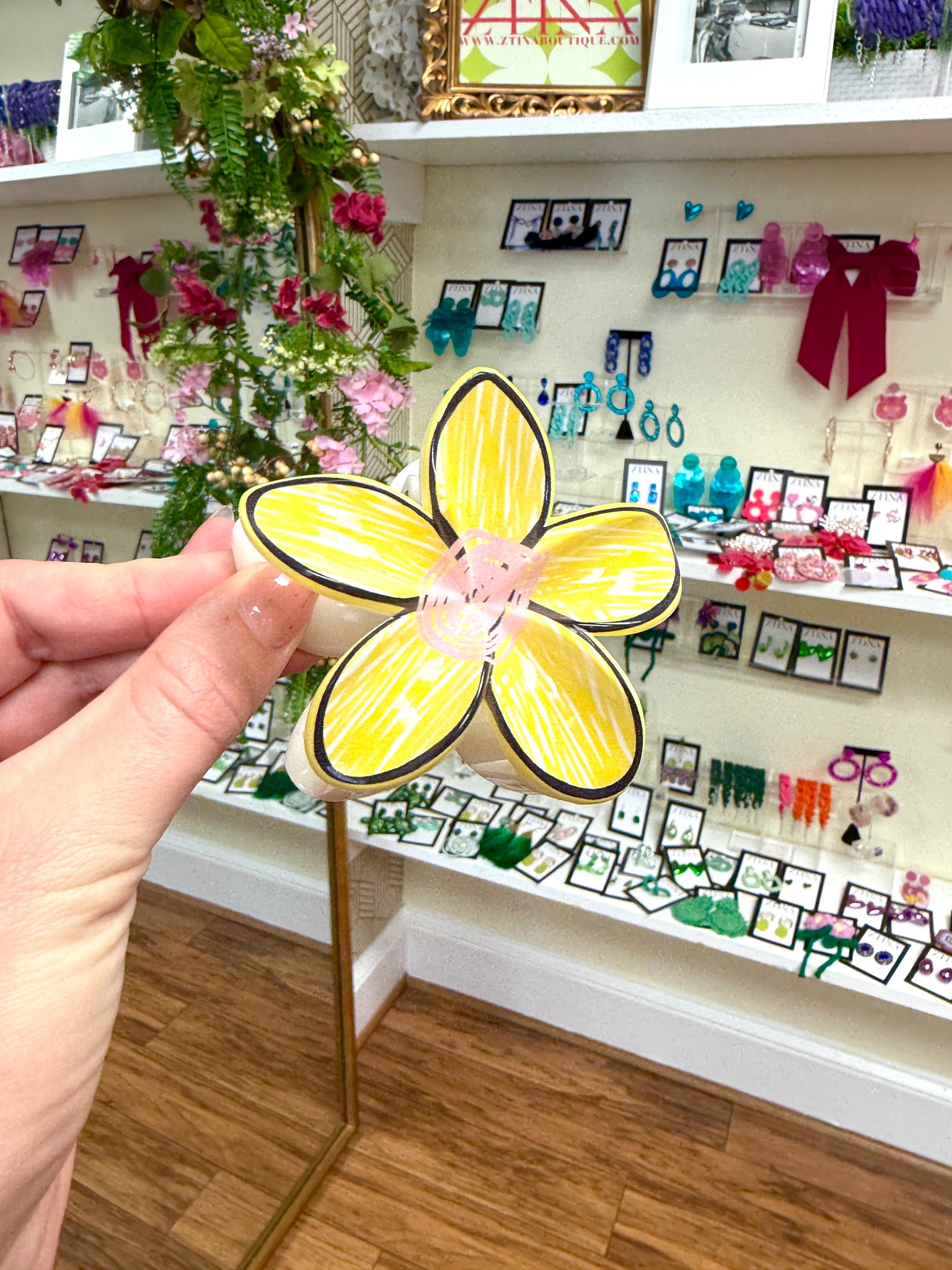 Drawing Flowers, Clip Yellow