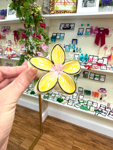 Drawing Flowers, Clip Yellow