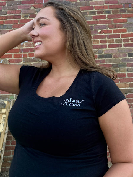 Last Round Embroidered, T Shirt