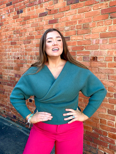 Victorious Sweater, Army Green