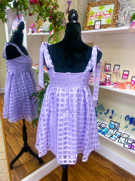 Purple Peeps Dress