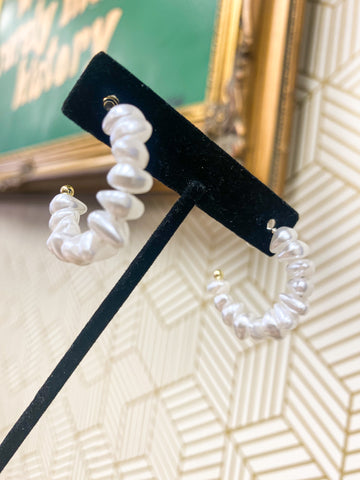 Beach Pearls Earrings
