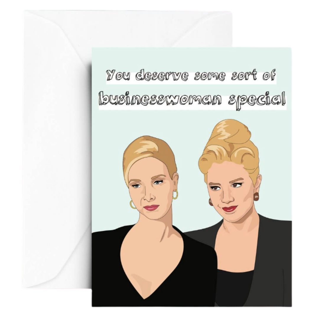 Businesswomen Special Card